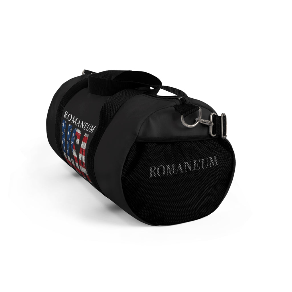 Romanum USA Flag Duffel Bag – Patriotic Travel & Gym Gear