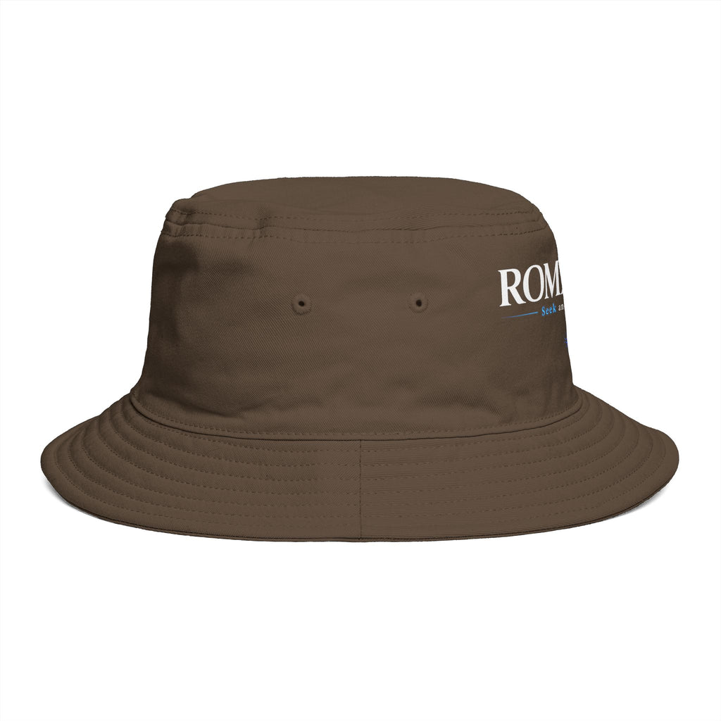 Bucket Hat — Romaneum Embroidered Eye Logo