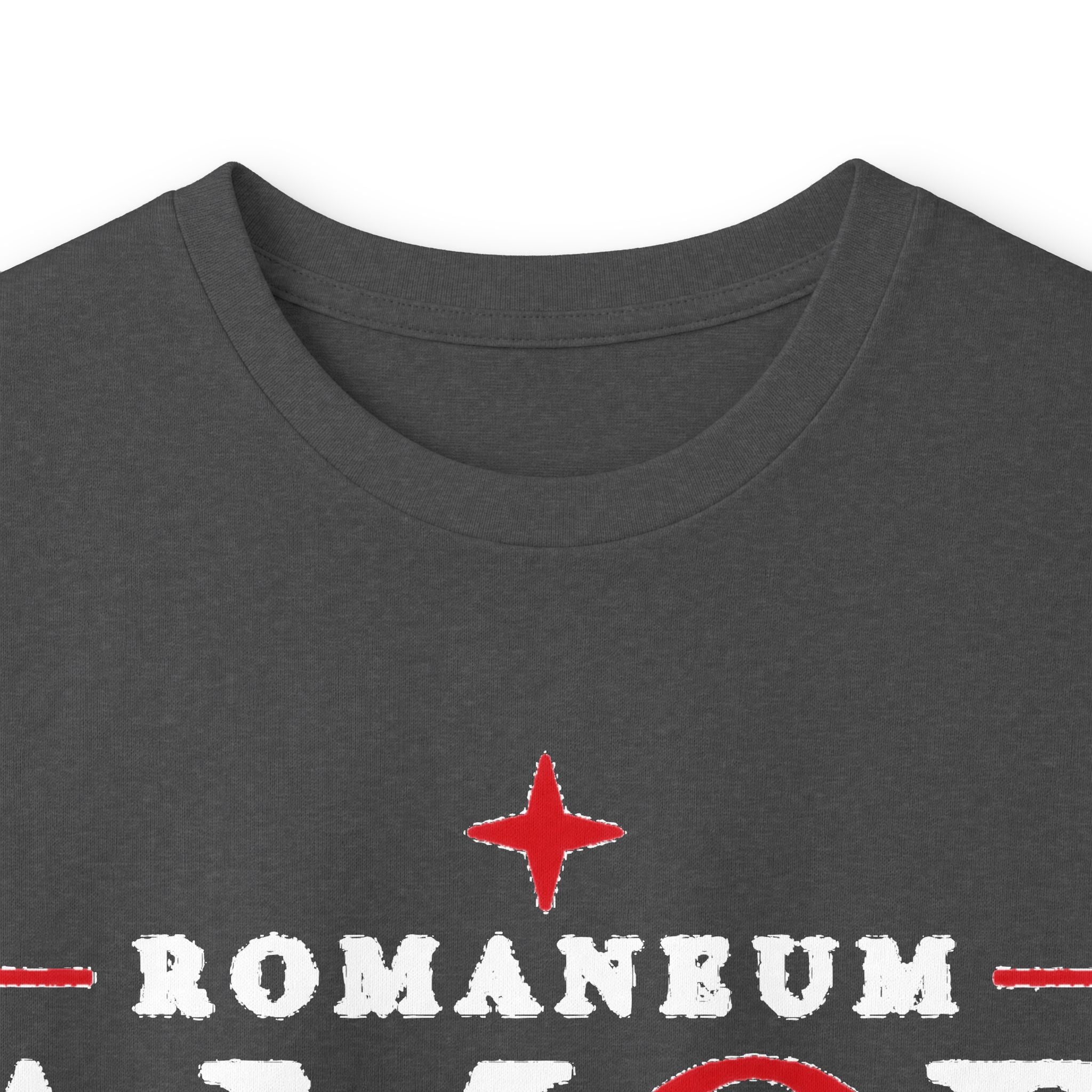 Long Sleeve Tee — "AMOR" Romaneum God Is Love Religious Graphic Shirt