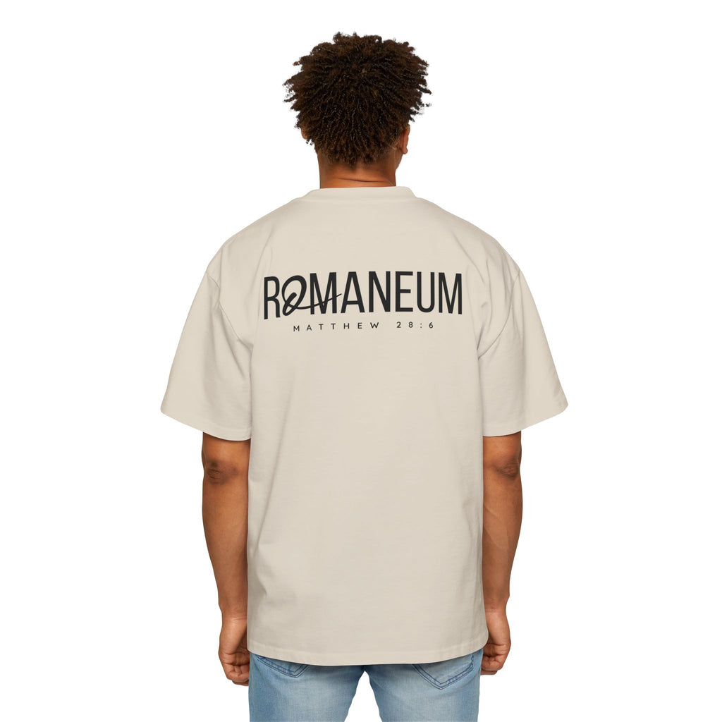He Is Risen Christian Tee — Romaneum Matthew 28:6 Easter T‑Shirt