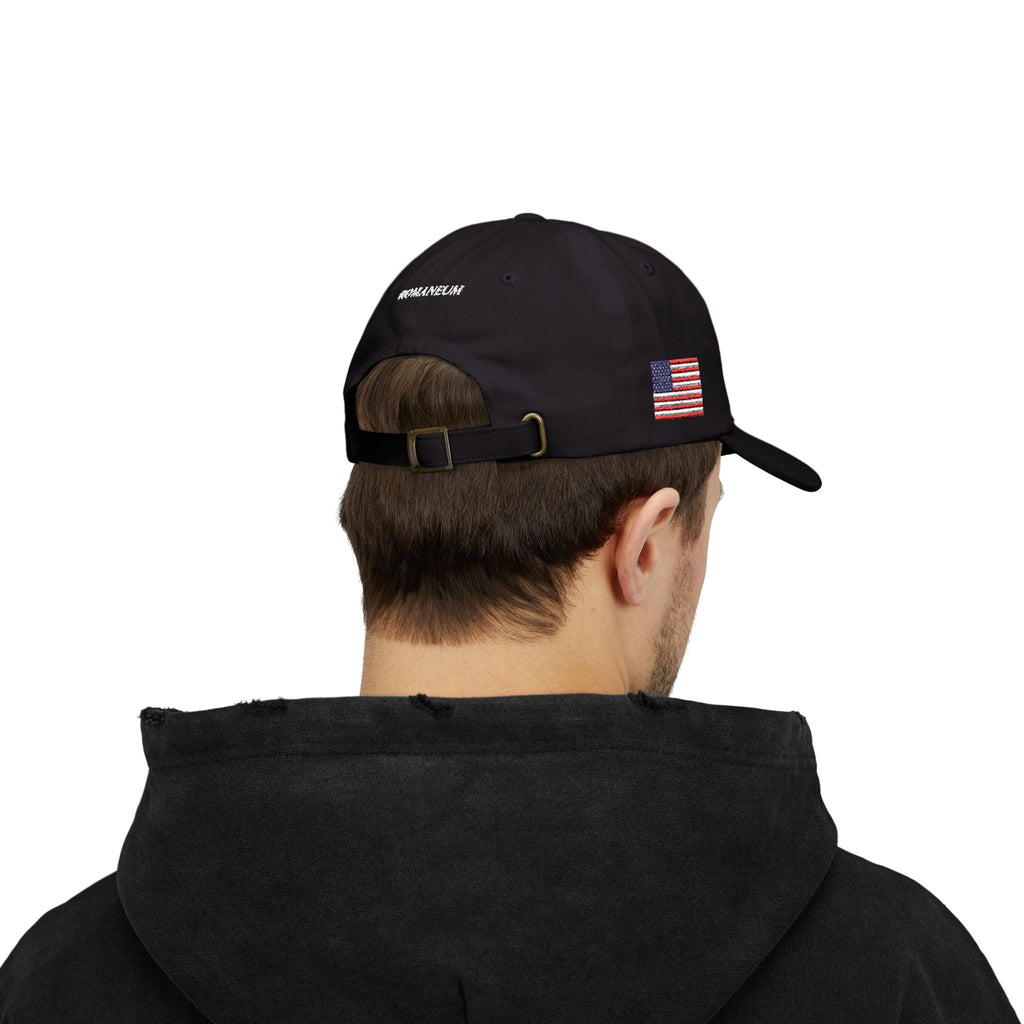Roman eagle logo Classic Dad Cap | Patriotic embroidered baseball hat