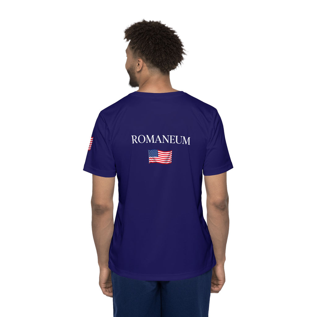 God Bless America Eagle Sports Jersey — Patriotic Men's Jersey