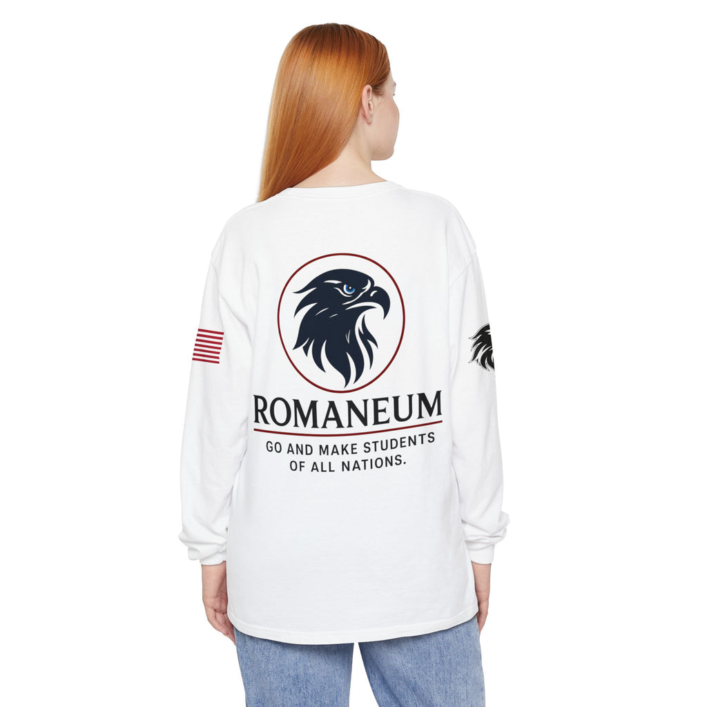 Romaneum Eagle Crest long sleeve shirt