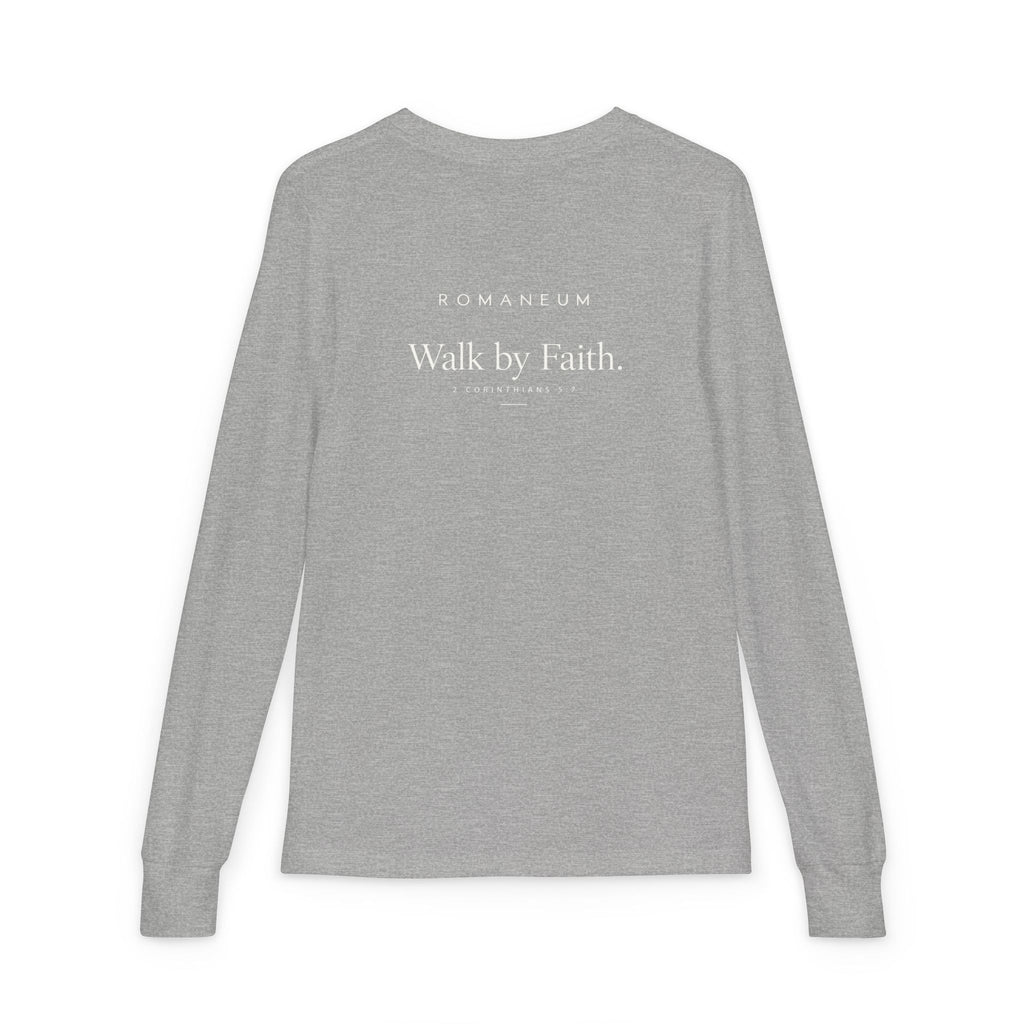 Walk by Faith Youth Long Sleeve Tee