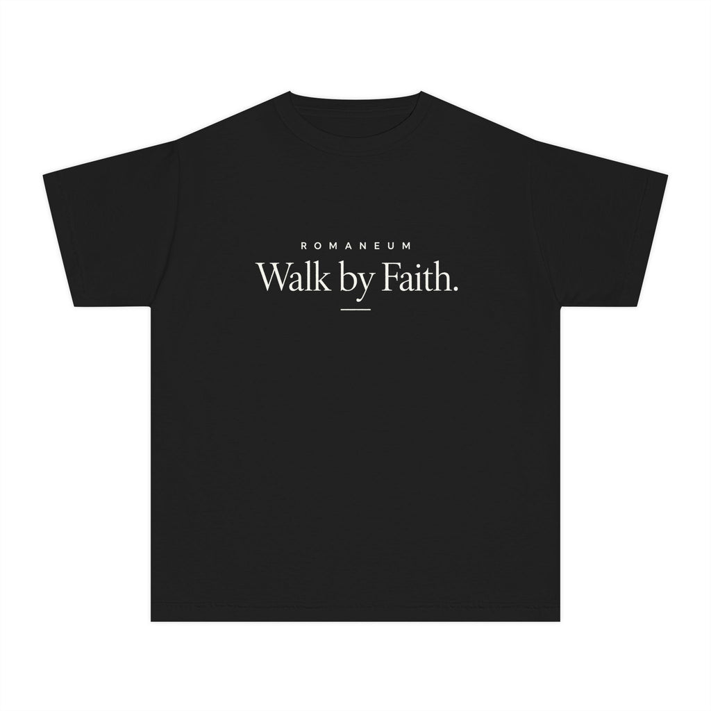 Youth Tee — “Walk by Faith” Shirt