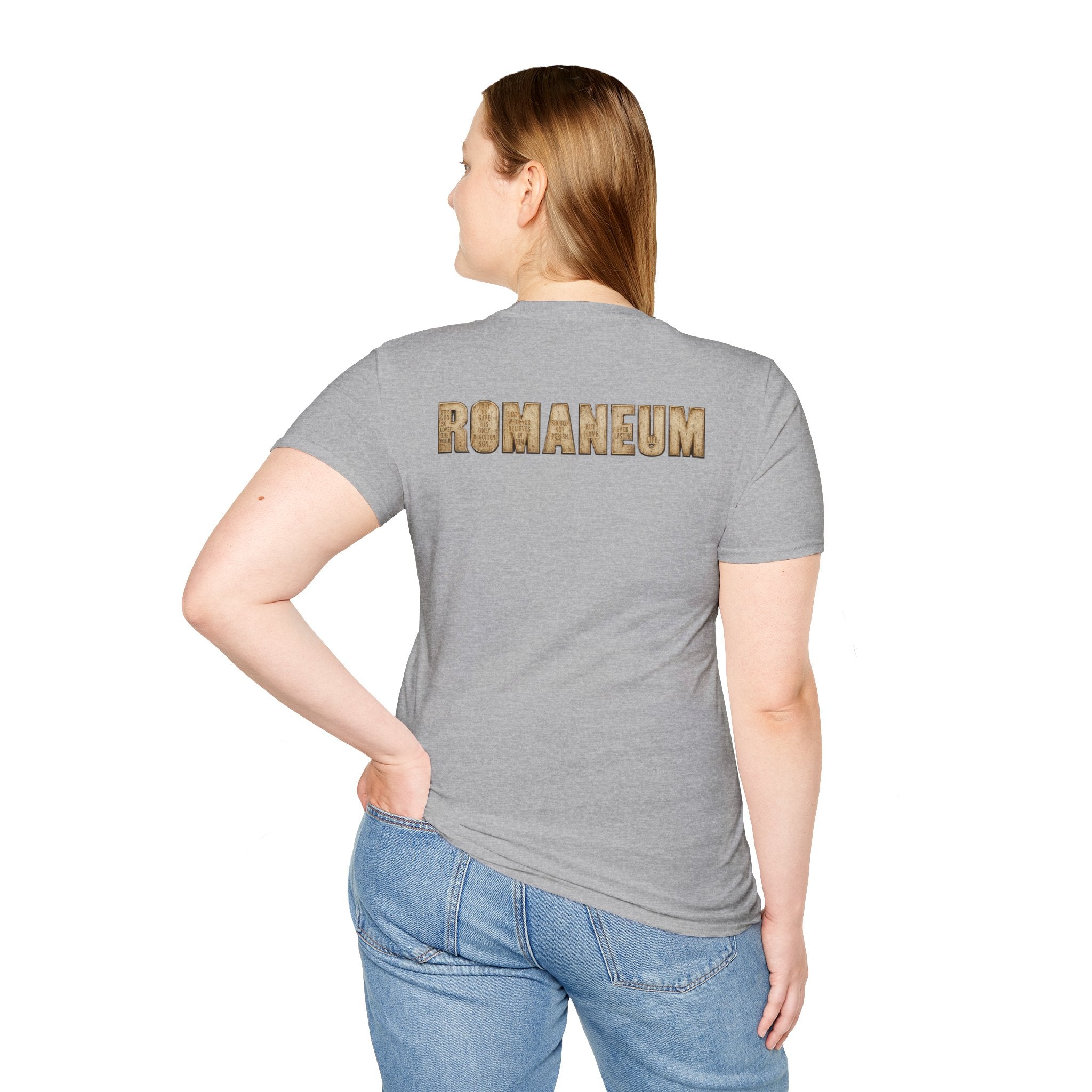 John 3:16 Cross T-Shirt — Faith Tee (For God So Loved)