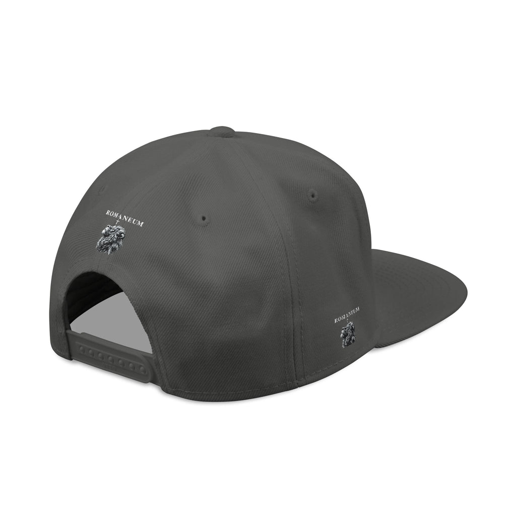 Embroidered Crystal Cross Snapback Hat