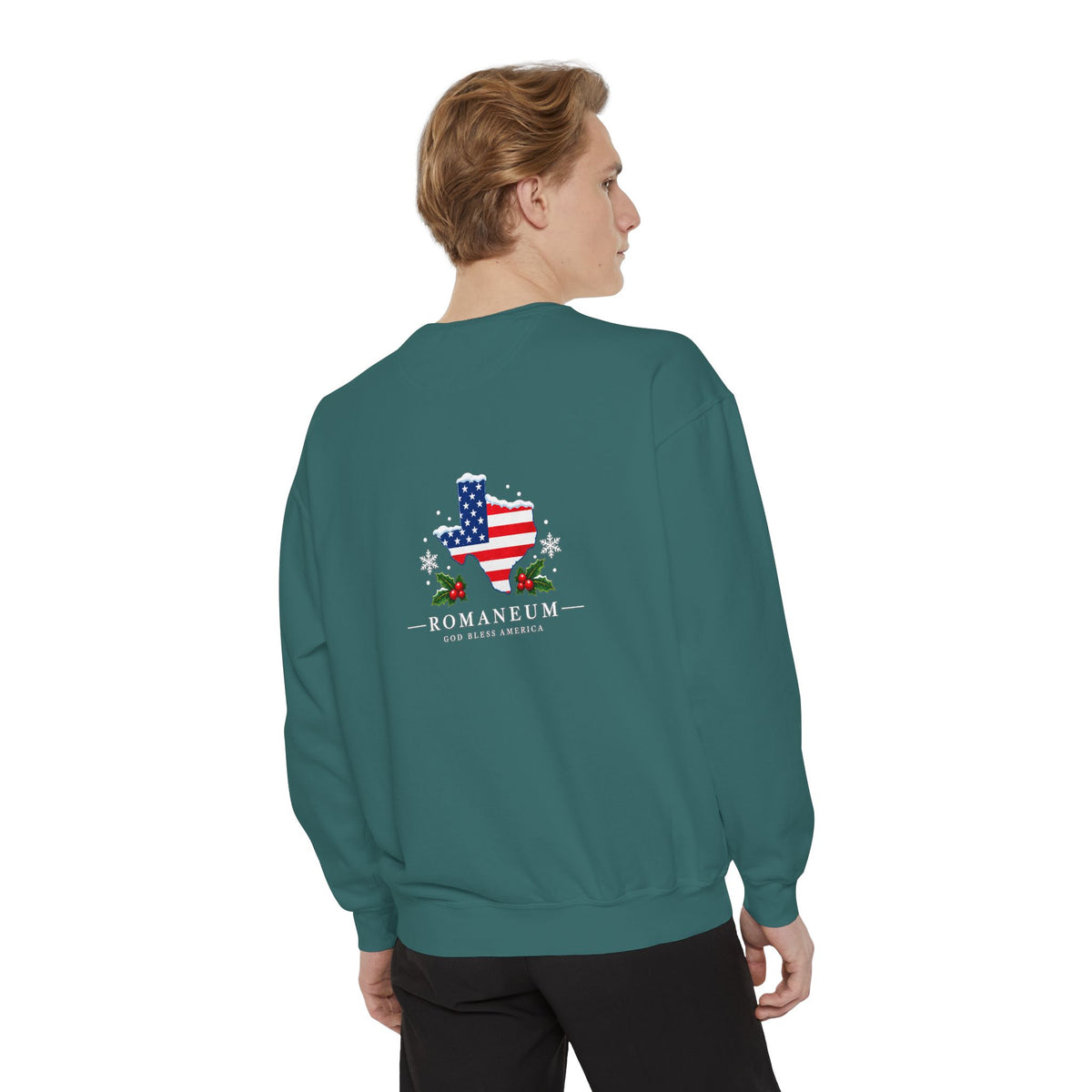 God Bless America Christmas Sweatshirt