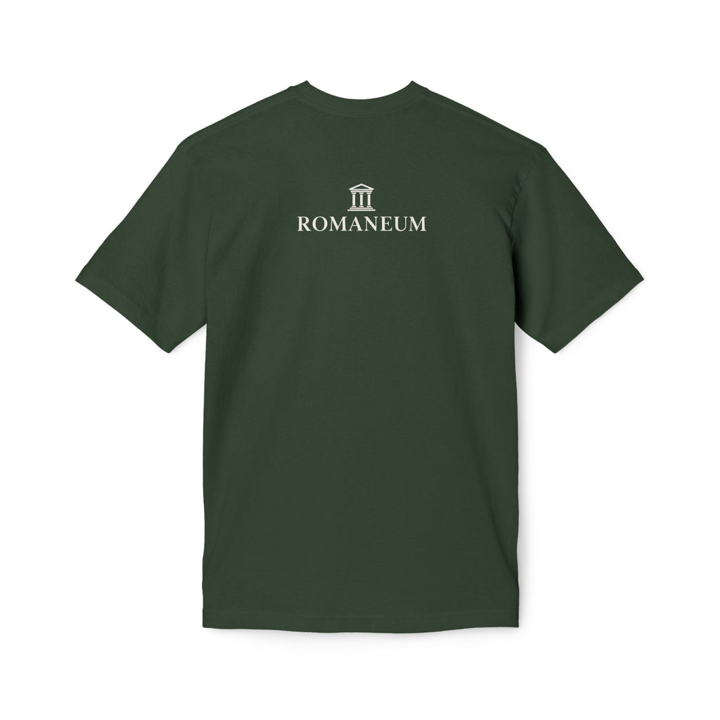 Romaneum Temple Logo T-Shirt — Classic Roman Heritage Tee