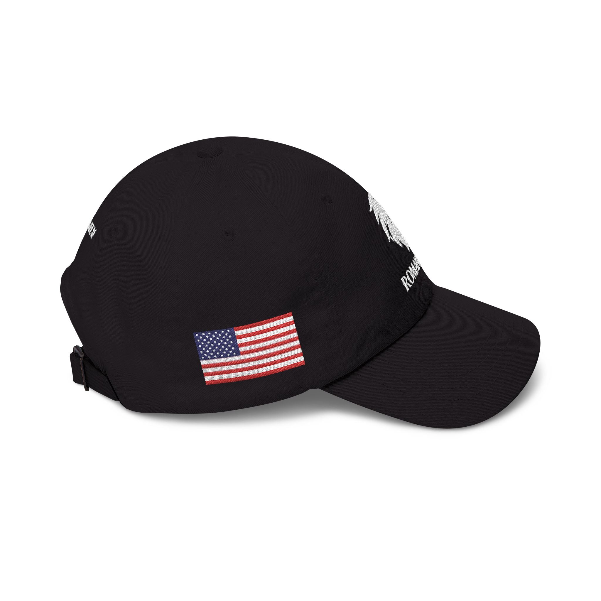 Roman eagle logo Classic Dad Cap | Patriotic embroidered baseball hat