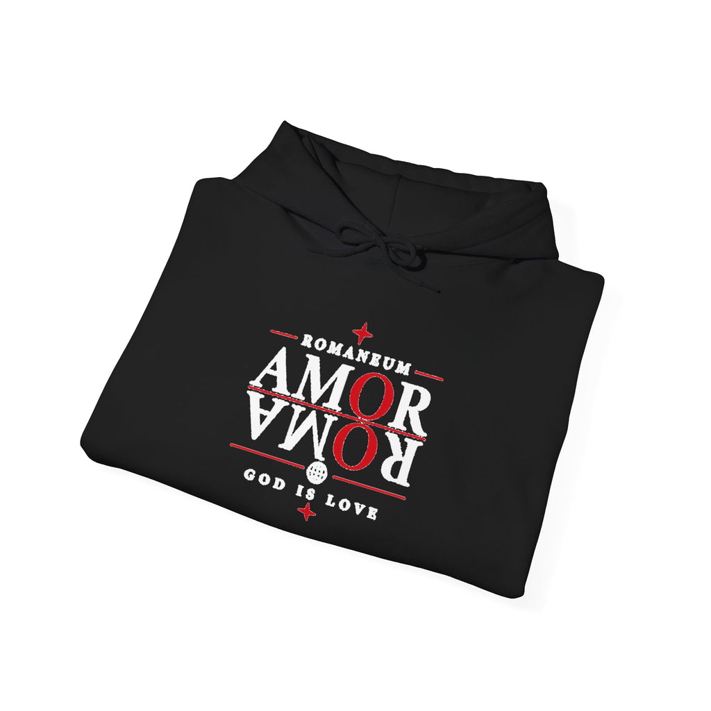 Romaneum ‘Amor’ Hoodie — God Is Love Graphic Sweatshirt