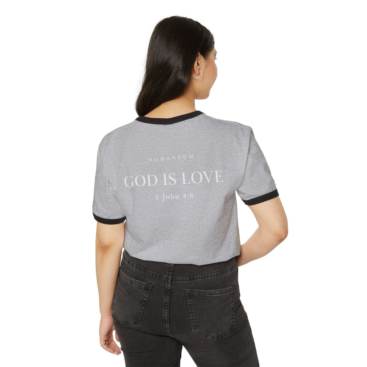 Fear Not Ringer T-Shirt — "God Is Love" Tee
