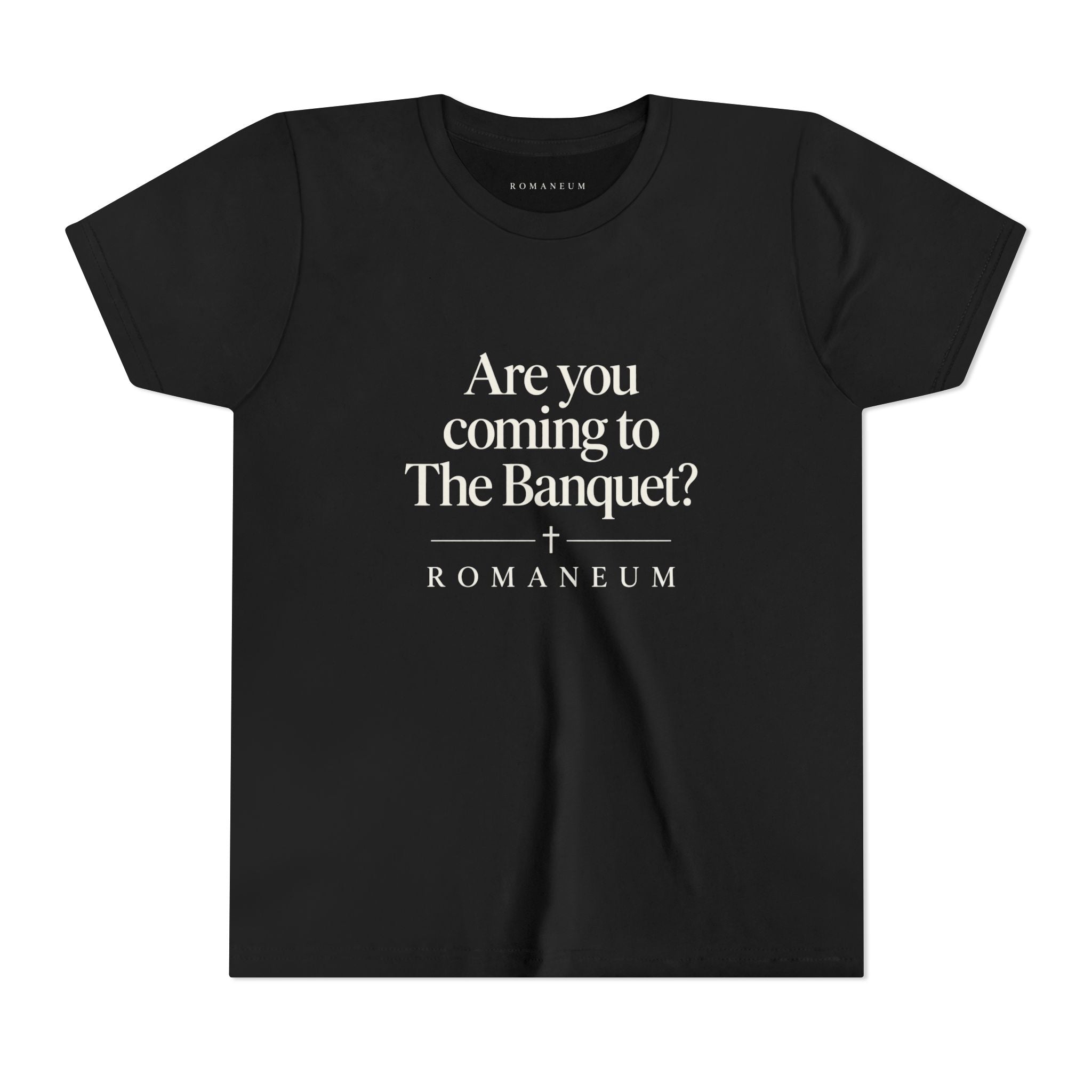 Are You Coming to The Banquet? Youth Tee — Romaneum Christian Youth Shirt