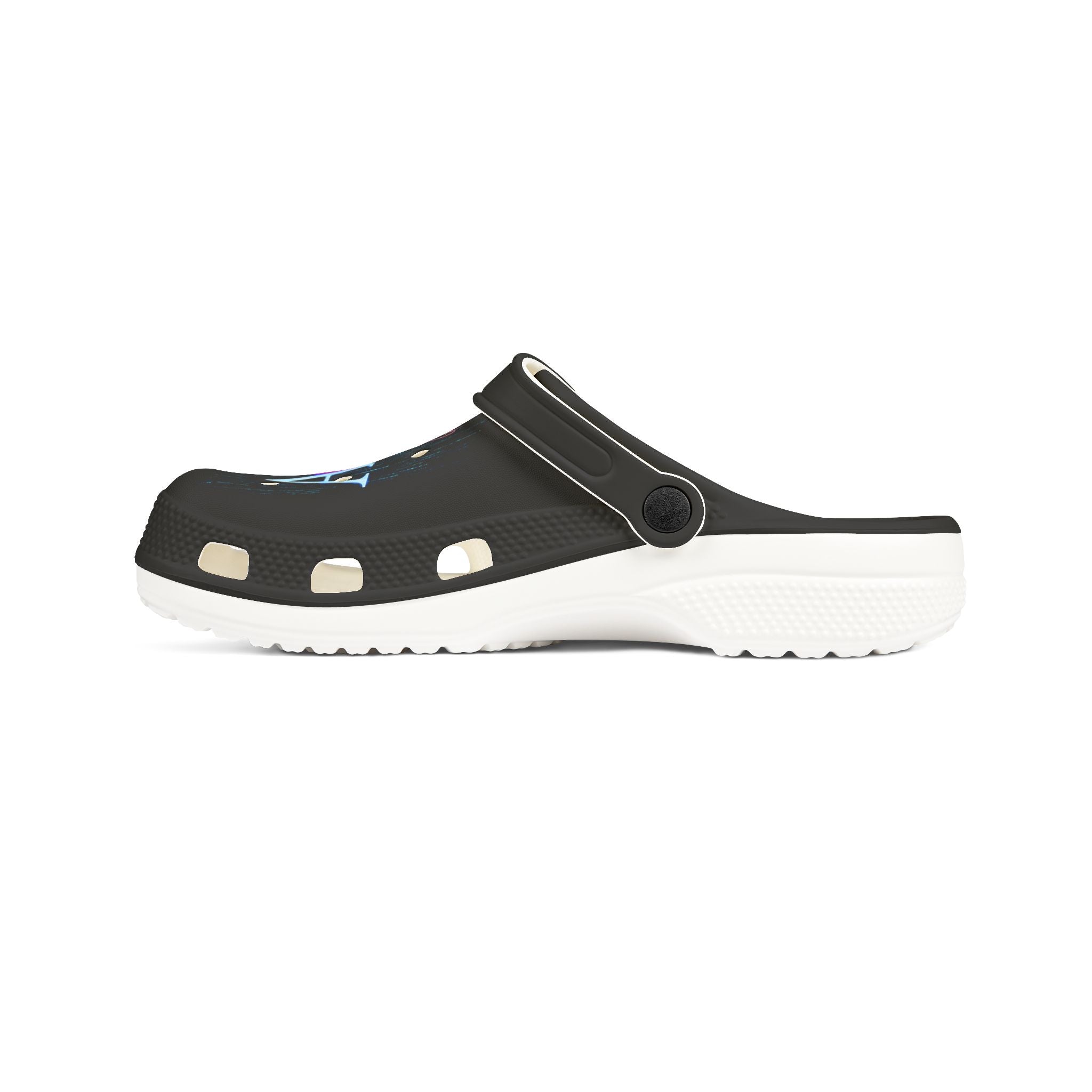 Alpha Omega Heart Polka Dot EVA Clogs | Slip-On Foam Shoes