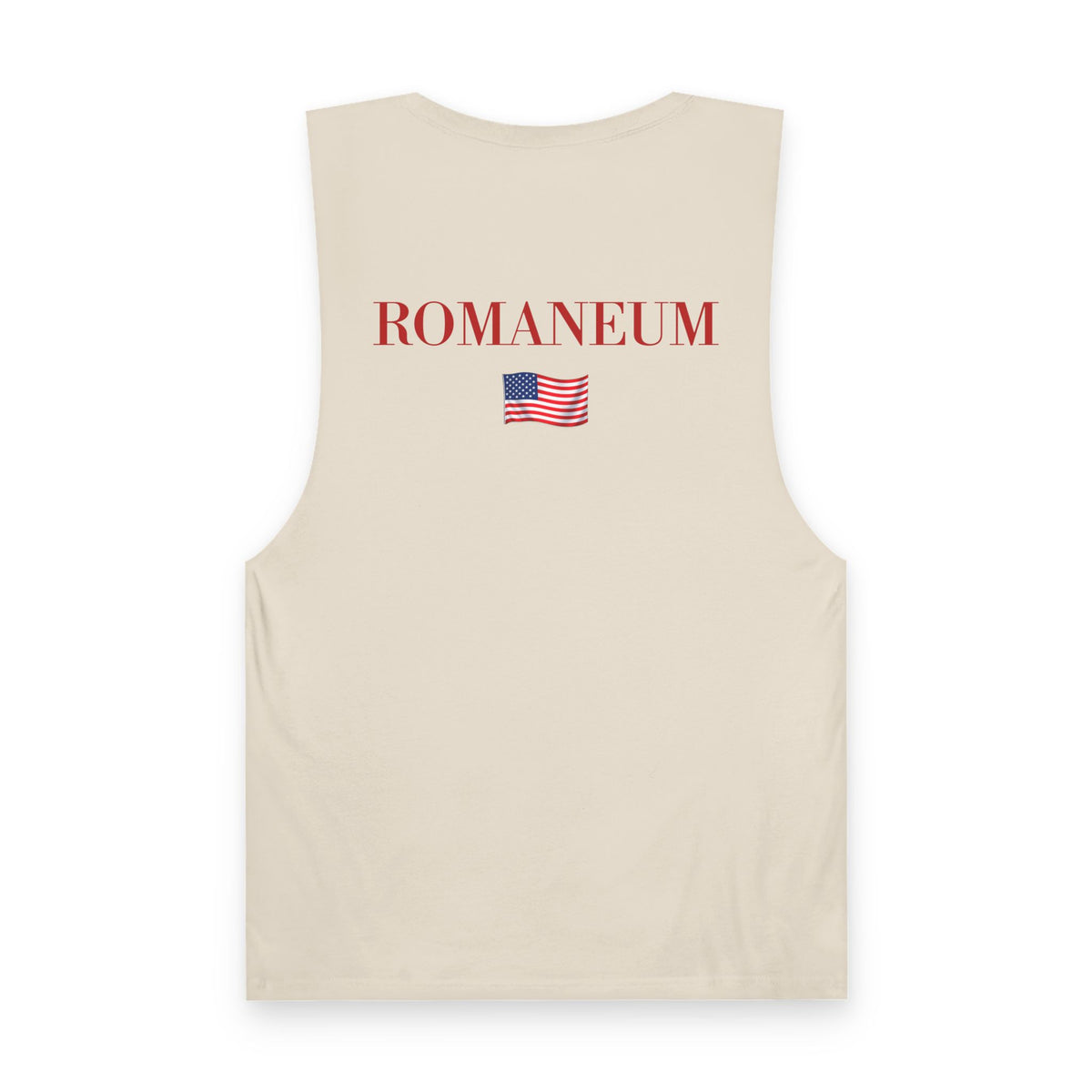 God Bless America Eagle Tank Top — Patriotic Romaneum USA Flag Muscle Tee
