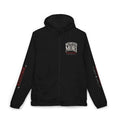 Memento Mori Skull Windbreaker Jacket — Romanum Gothic Hooded Windbreaker
