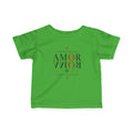 Infant Tee – 'AMOR ROMA' God Is Love Christian Baby Shirt