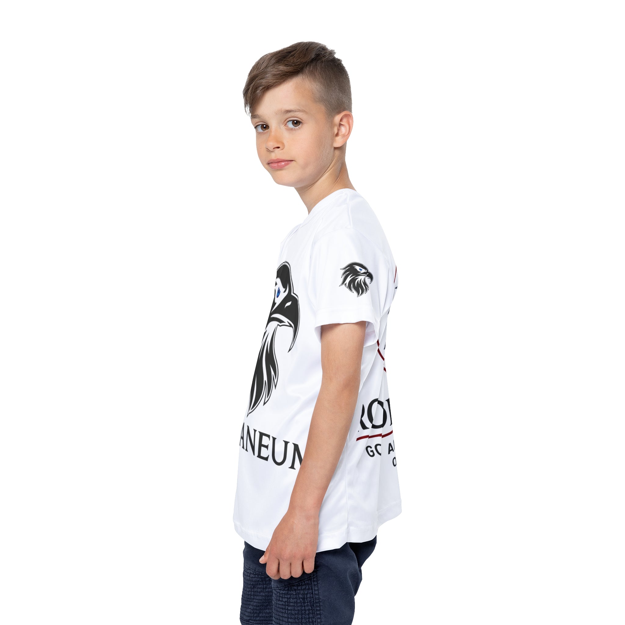 Kids Jersey - Roman eum Eagle Team Shirt ("ROMANEUM" with Motto)
