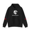 Romaneum Eagle & Rose Hoodie — 'Think Like God' Graphic Pullover