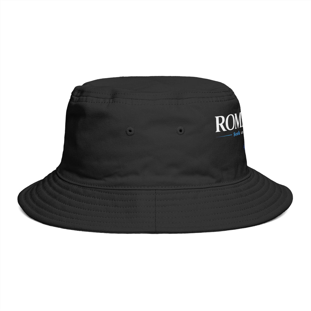 Bucket Hat — Romaneum Embroidered Eye Logo