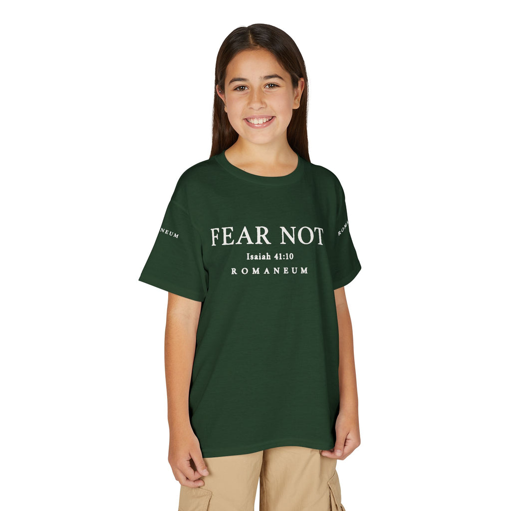 Youth T-Shirt — "Fear Not" Romans 8:15 Tee