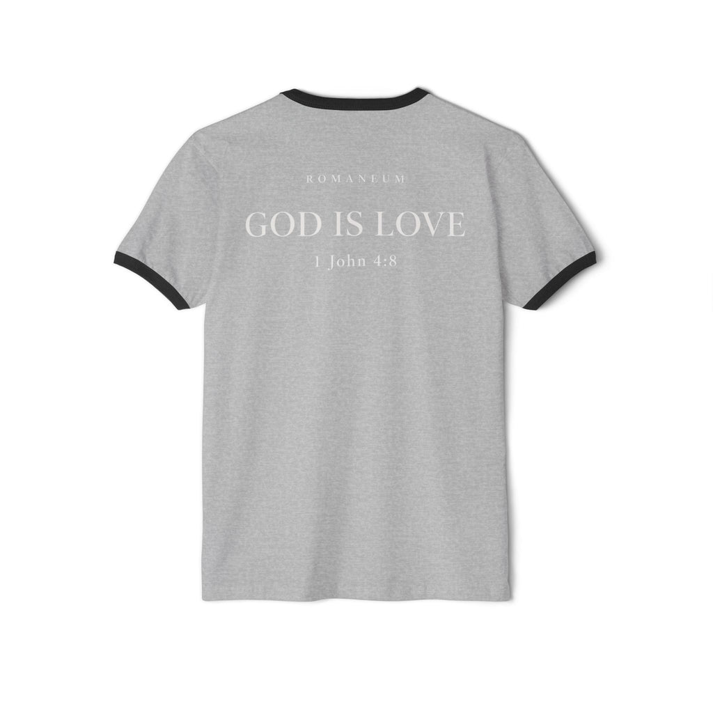 Fear Not Ringer T-Shirt — "God Is Love" Tee