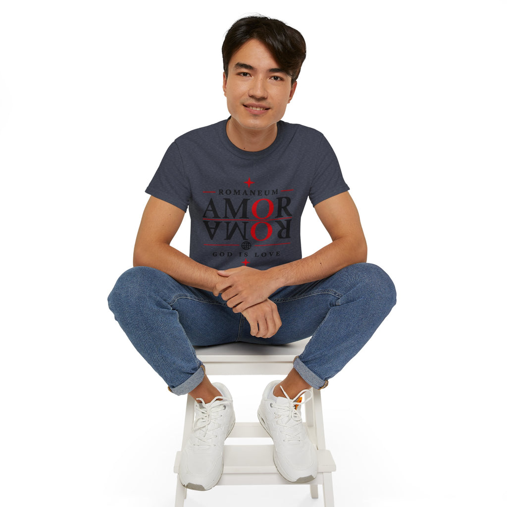 Romaneum AMOR/ROMA God Is Love Graphic Tee