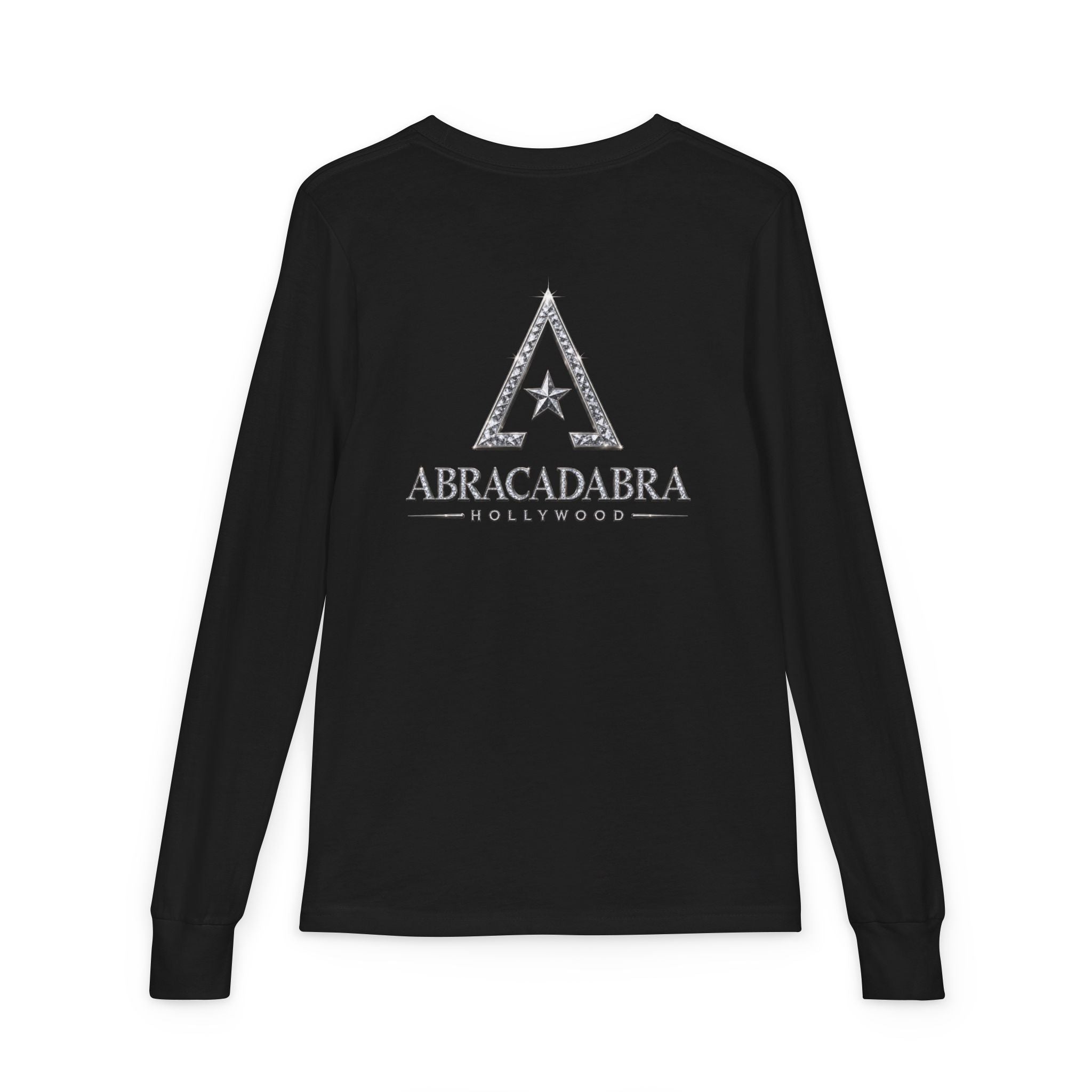 Youth Long Sleeve Tee — 'Abracadabra' Sparkle Magic Graphic