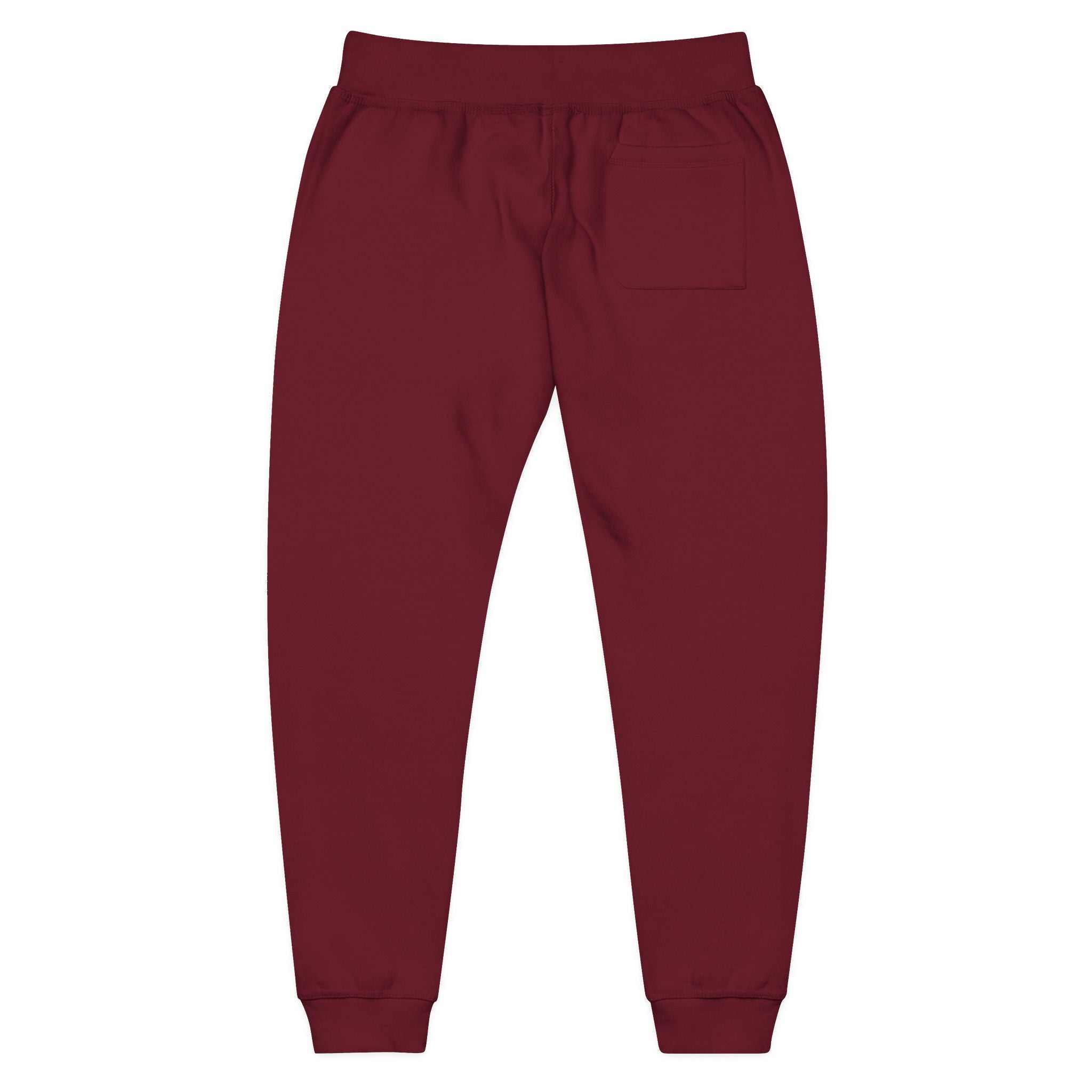 Embroidered Holiday Gnomes Fleece Sweatpants — Cozy Christmas Lounge Pants