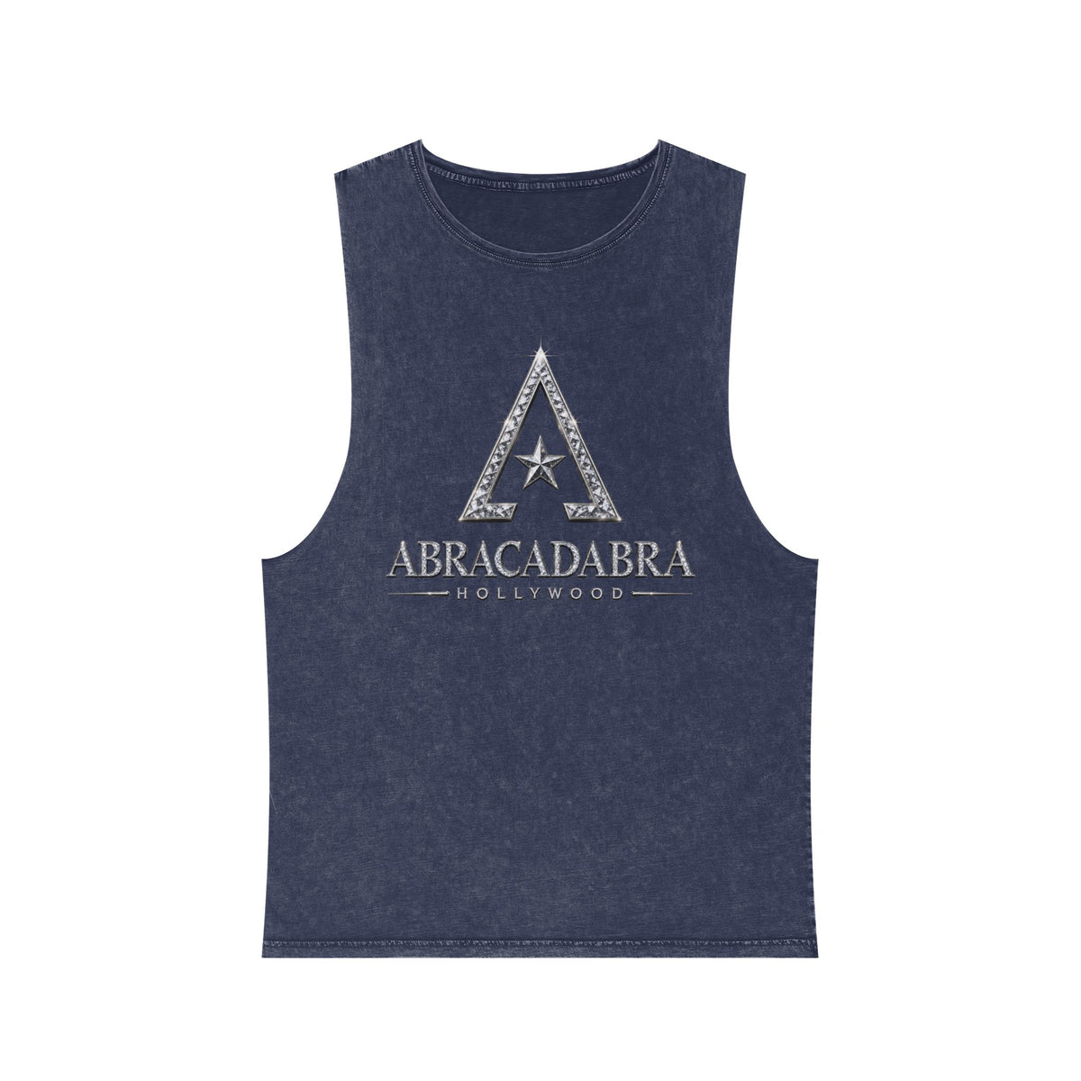Abracadabra Stonewash Tank Top — Vintage Magic Graphic Tank