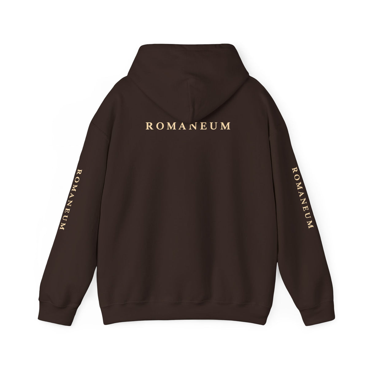 Conquerors Romaneum Hoodie — "More Than Conquerors" Sweatshirt
