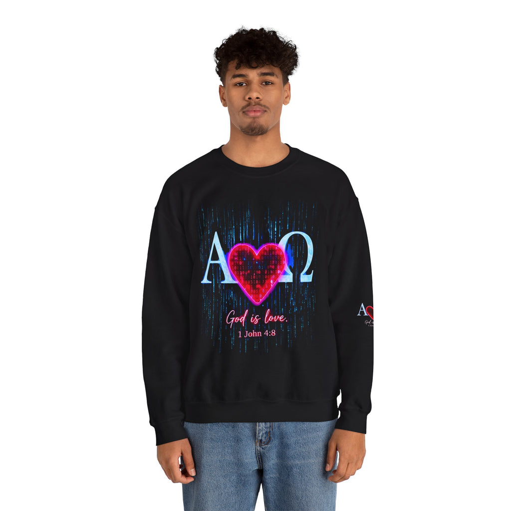 Alpha Omega Heart Sweatshirt ROMANEUM