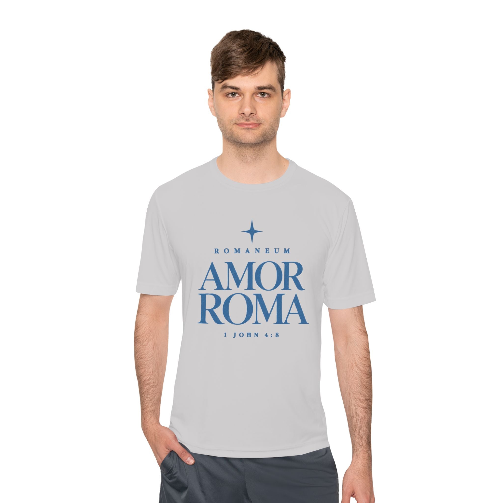 Amor Roma Tee — "From Above" Scripture T-Shirt (1 John 4:8)
