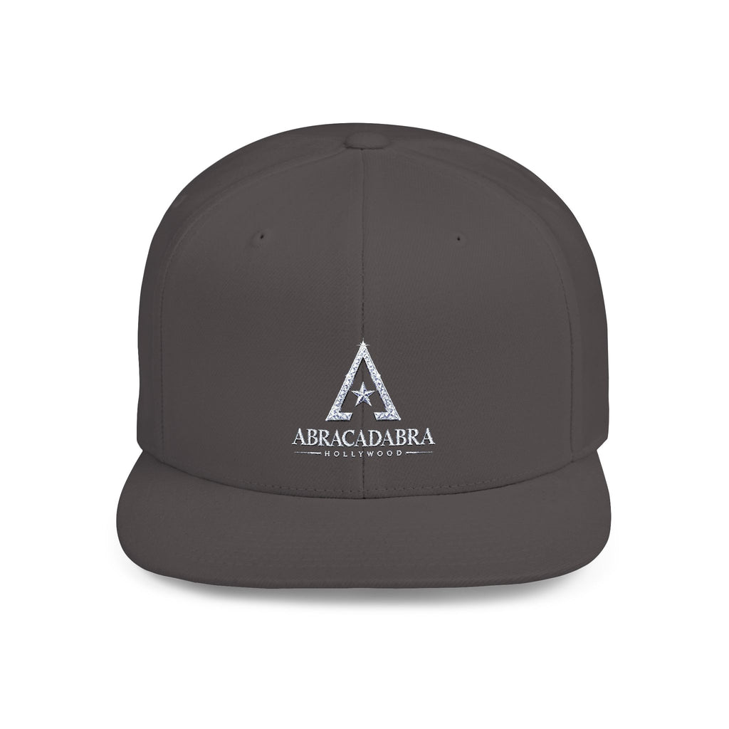 Abracadabra Triangle Snapback Hat — Flat Bill Adjustable Cap