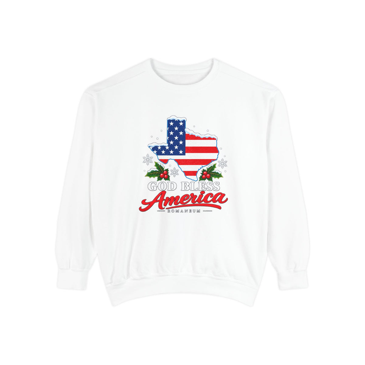 God Bless America Christmas Sweatshirt