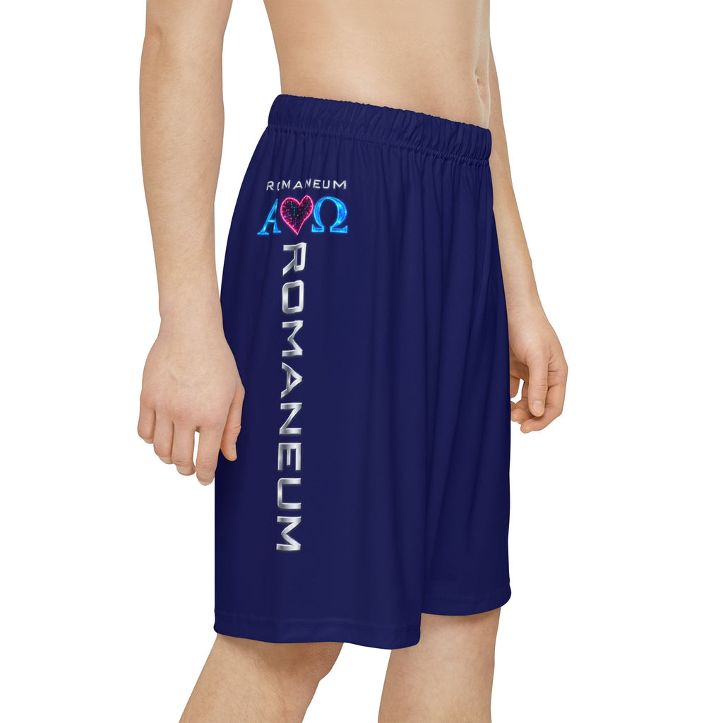 Sport Shorts — ROMANEUM Alpha & Omega Logo Performance Athletic Shorts