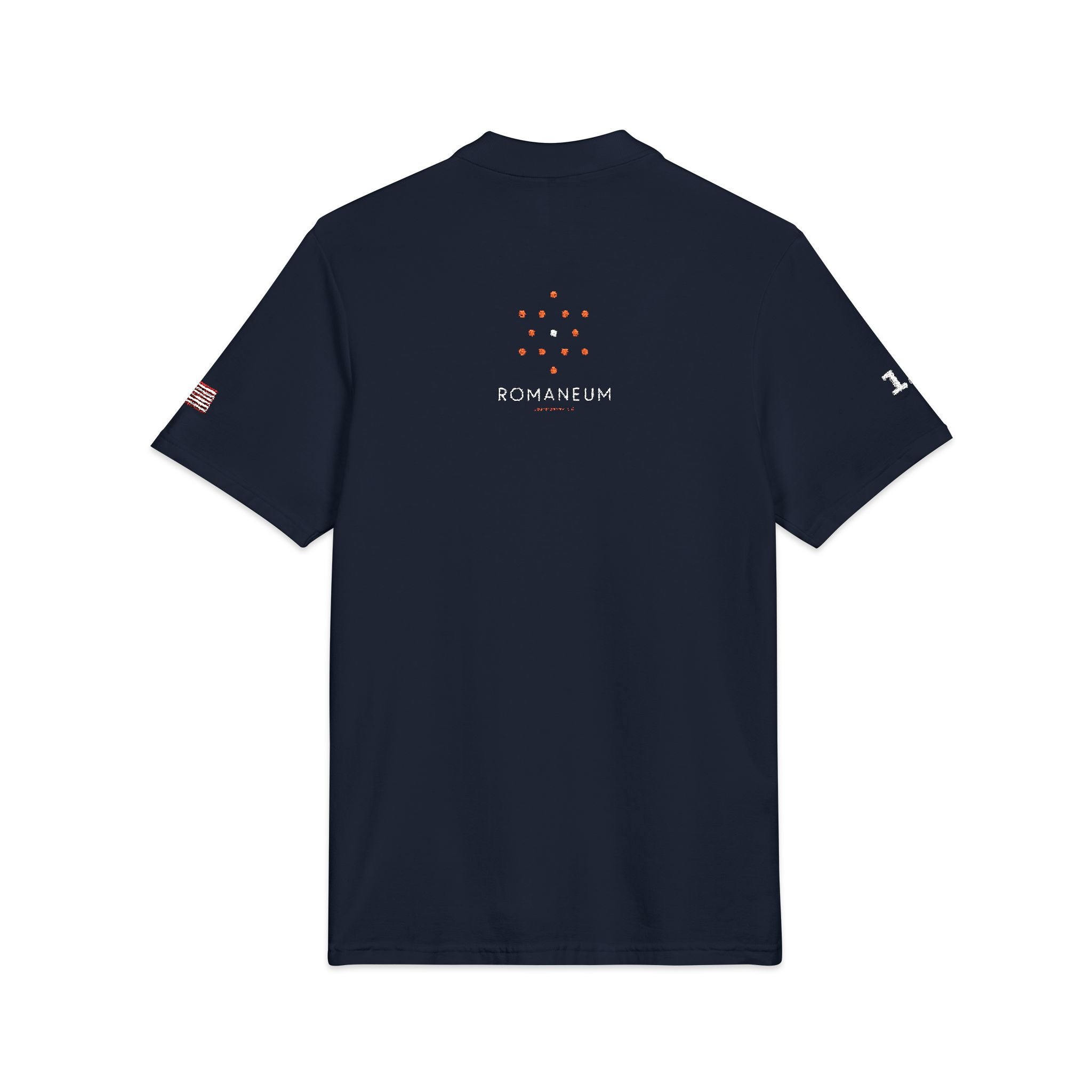 Romaneum Unisex Pique Polo | Embroidered Edition