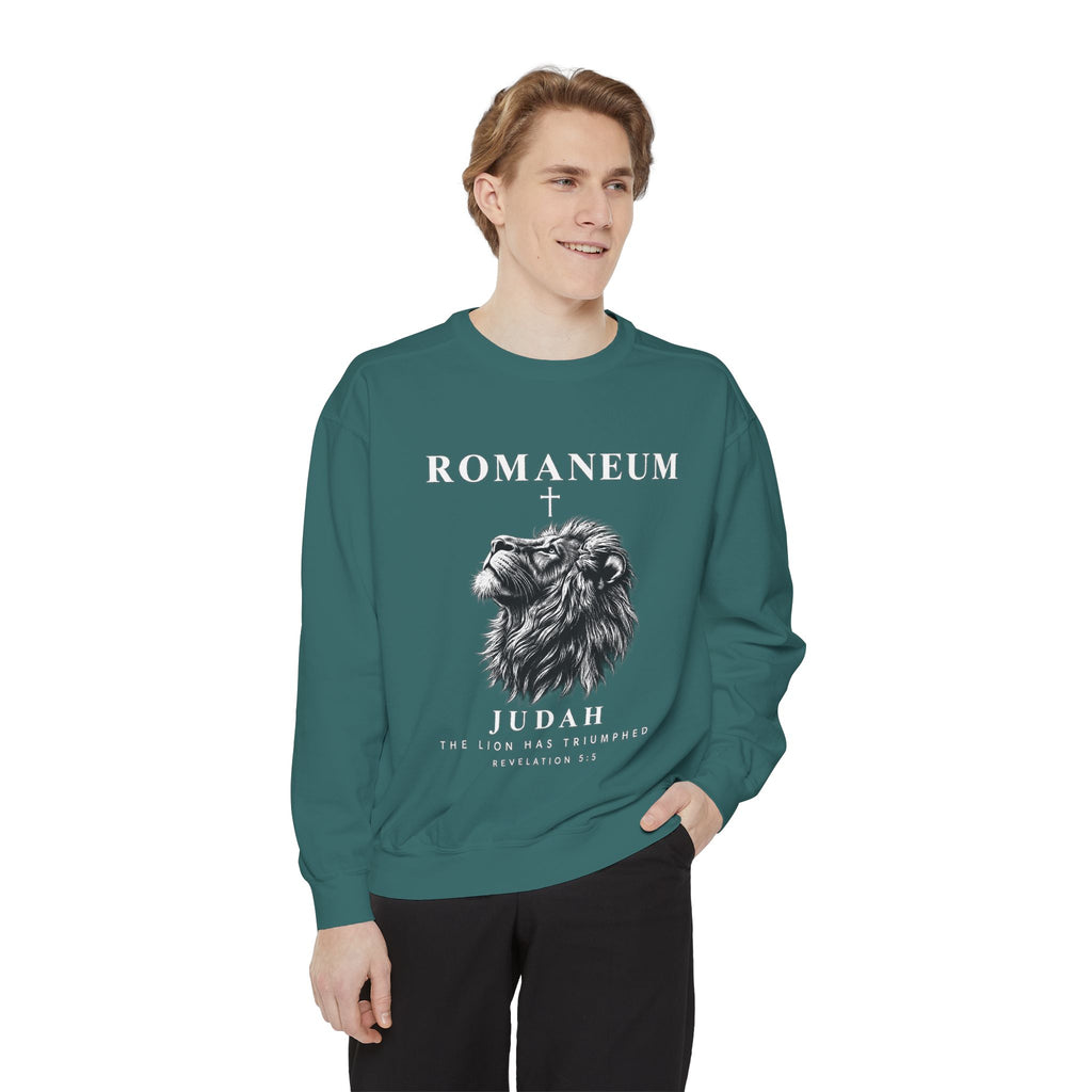 Romaneum Judah Lion Sweatshirt — Graphic Sweatshirt