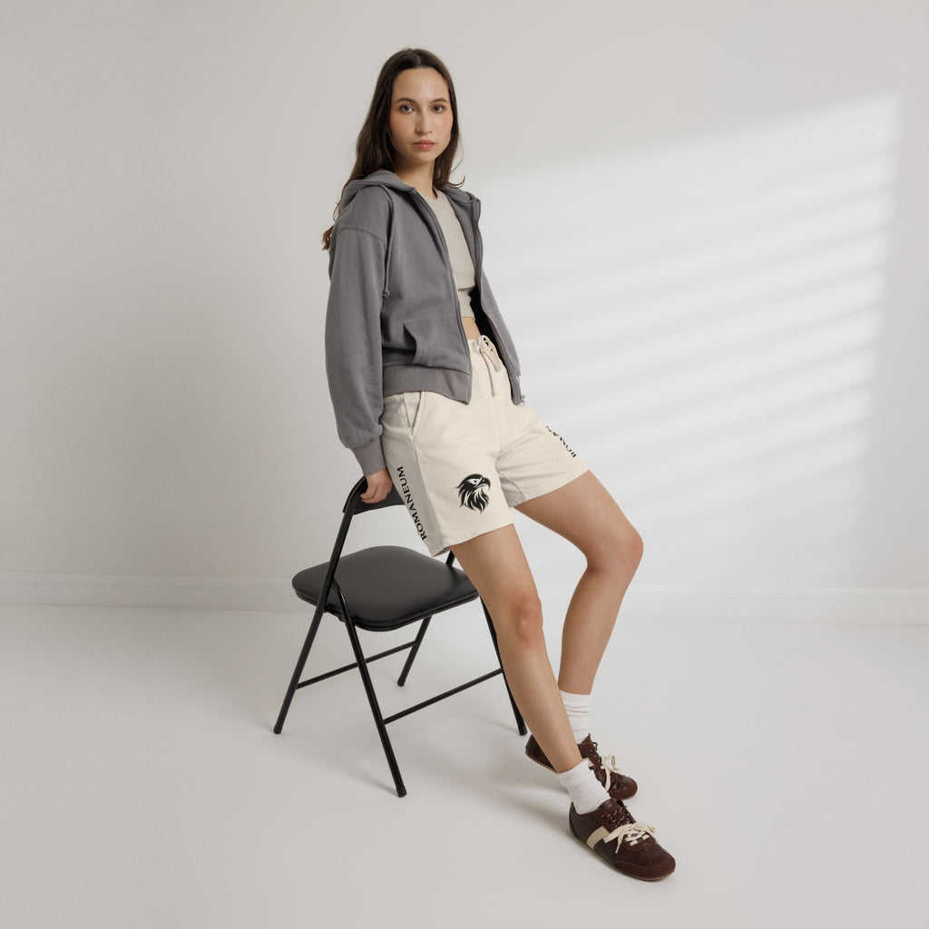 Romaneum Eagle Head sweat shorts