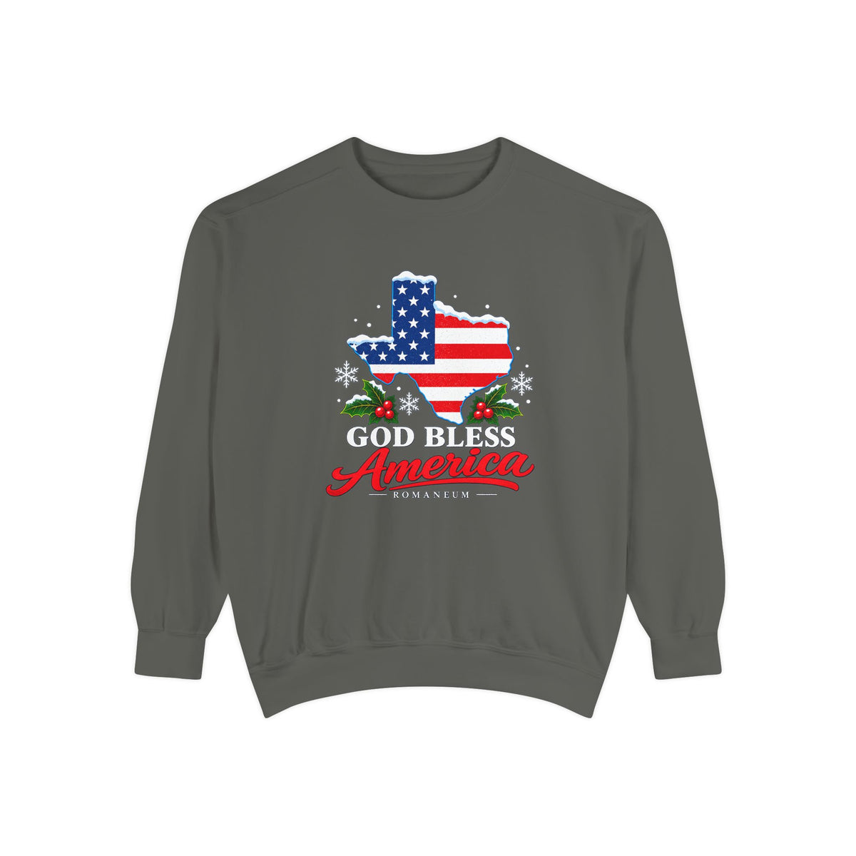 God Bless America Christmas Sweatshirt