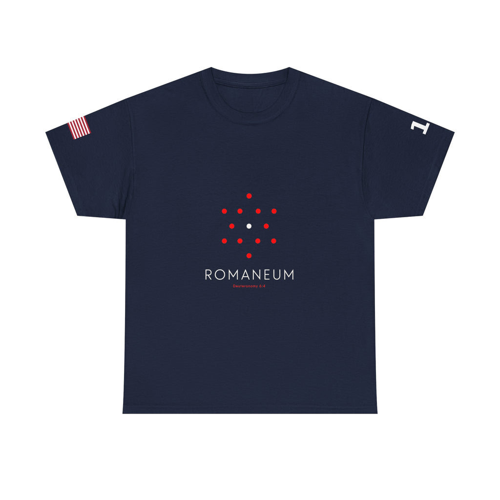 Romaneum Heavy Cotton T-Shirt | Flag & 13