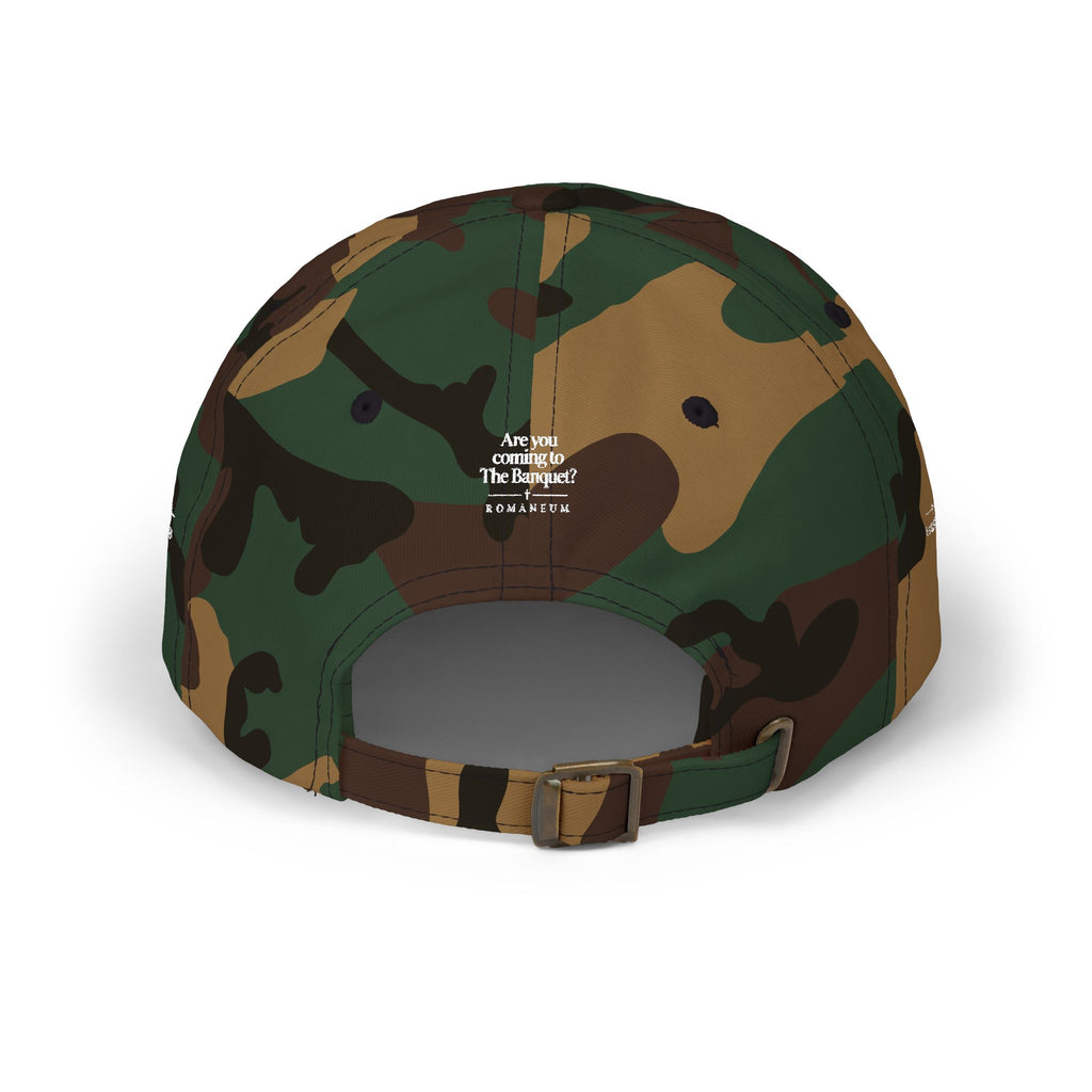 Classic Dad Cap — "Are you coming to The Banquet?" ROMANEUM Embroidered Baseball Hat