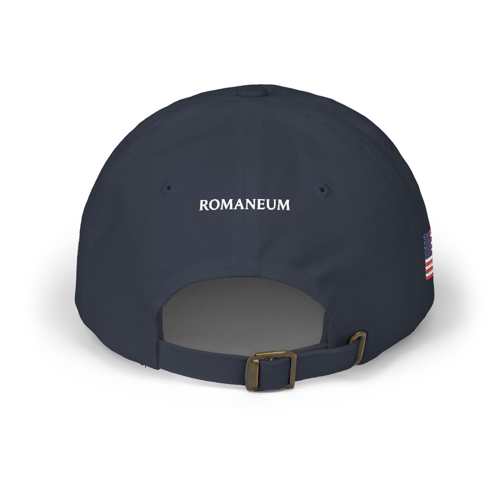 Roman eagle logo Classic Dad Cap | Patriotic embroidered baseball hat
