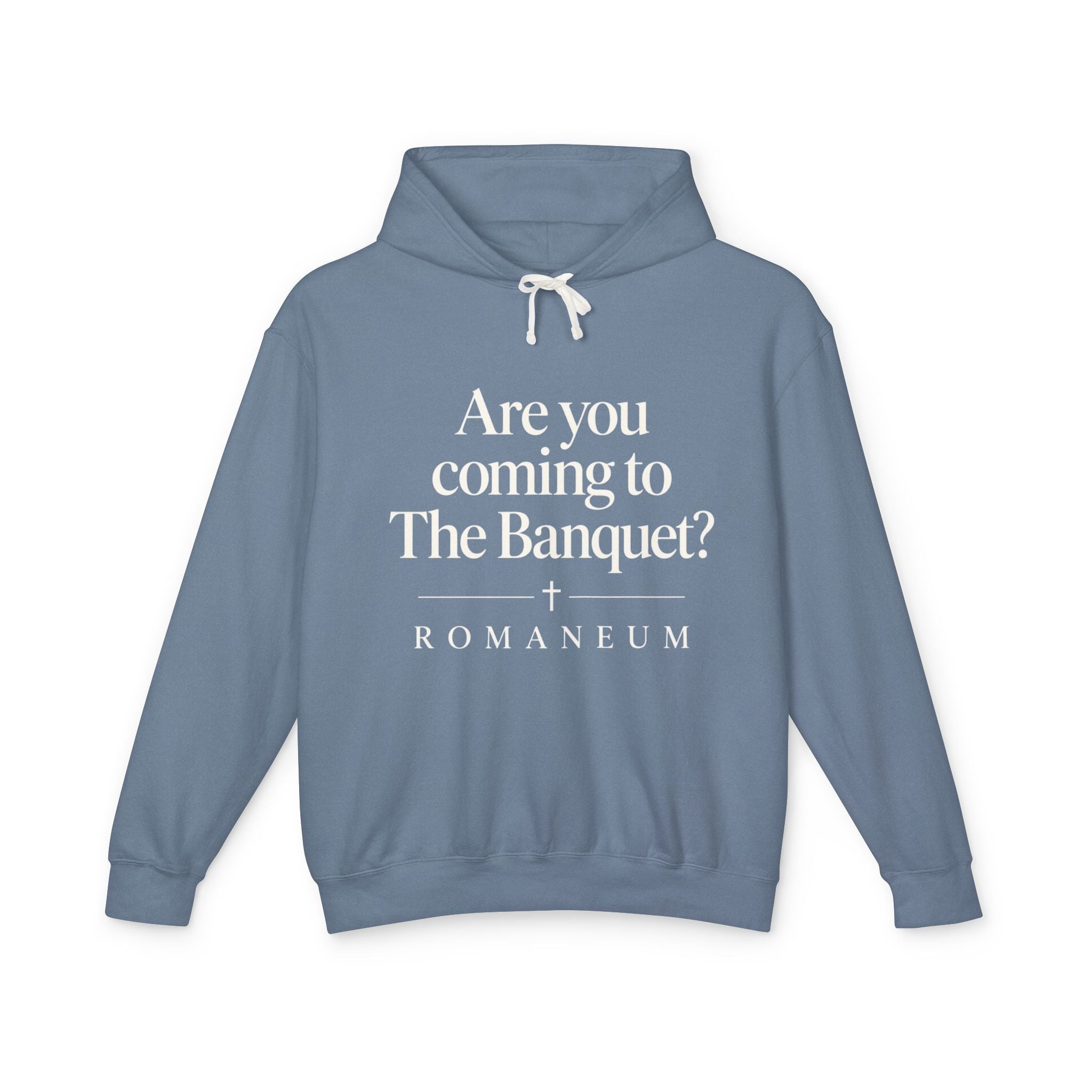 Hoodie — "Are you coming to The Banquet?" ROMANEUM Graphic