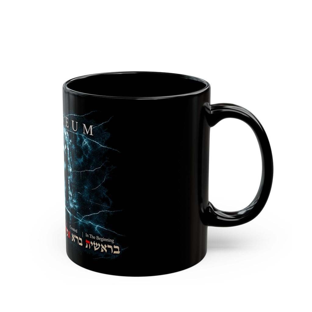 Romaneum Lightning Black Mug