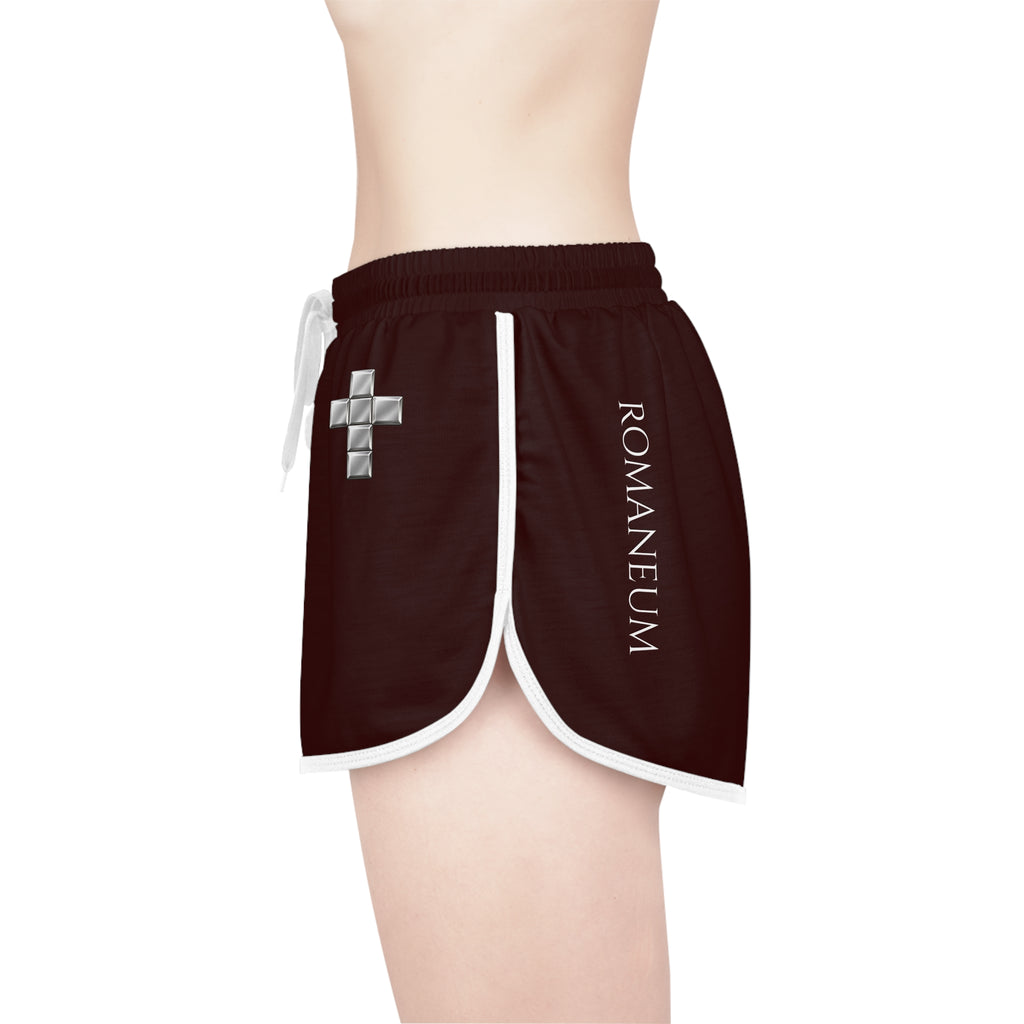Roman Forum Script Relaxed Womens Shorts