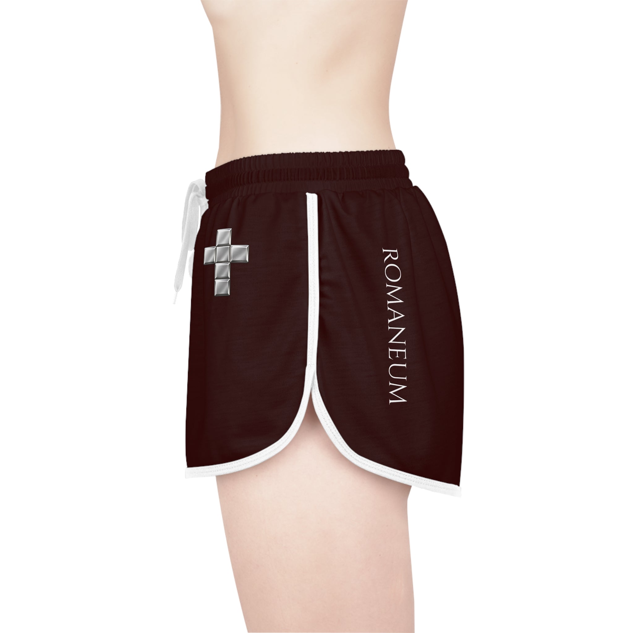 Roman Forum Script Relaxed Womens Shorts
