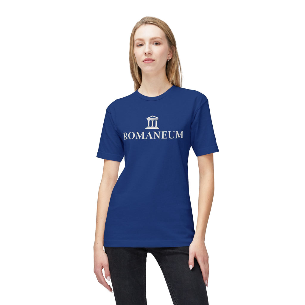 Romaneum Temple Logo T-Shirt — Classic Roman Heritage Tee