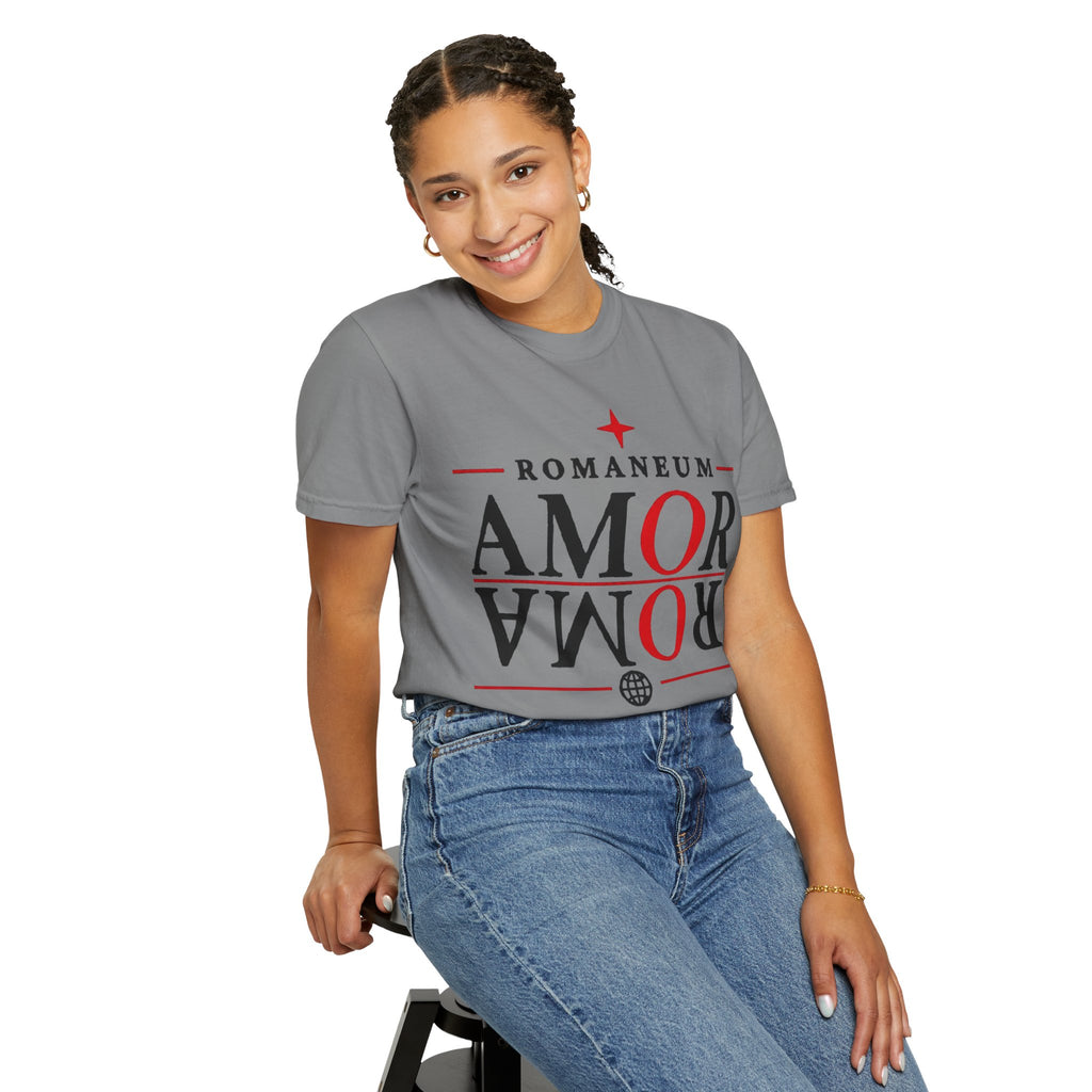 AMOR ROMA Tee — "God Is Love" Graphic T-Shirt