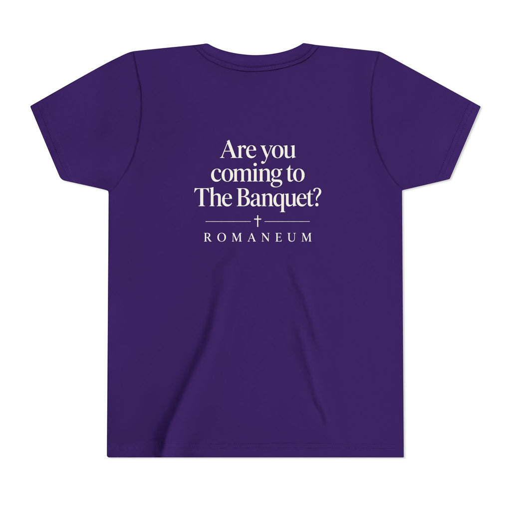 Are You Coming to The Banquet? Youth Tee — Romaneum Christian Youth Shirt